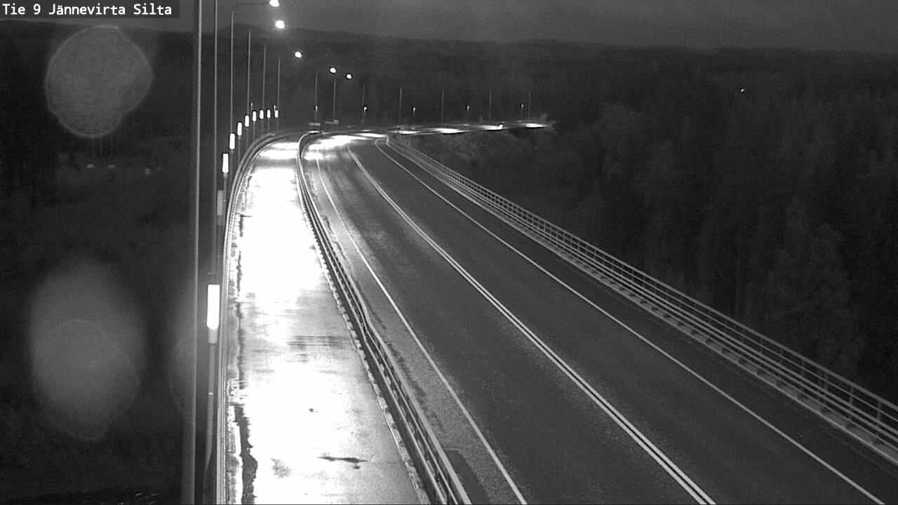 Weather Camera Image Road 9 Kuopio, Jännevirran silta, Kuopio, Pohjois-Savo