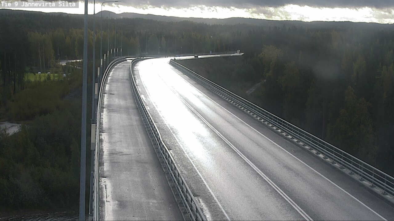 Weather Camera Image Road 9 Kuopio, Jännevirran silta, Kuopio, Pohjois-Savo