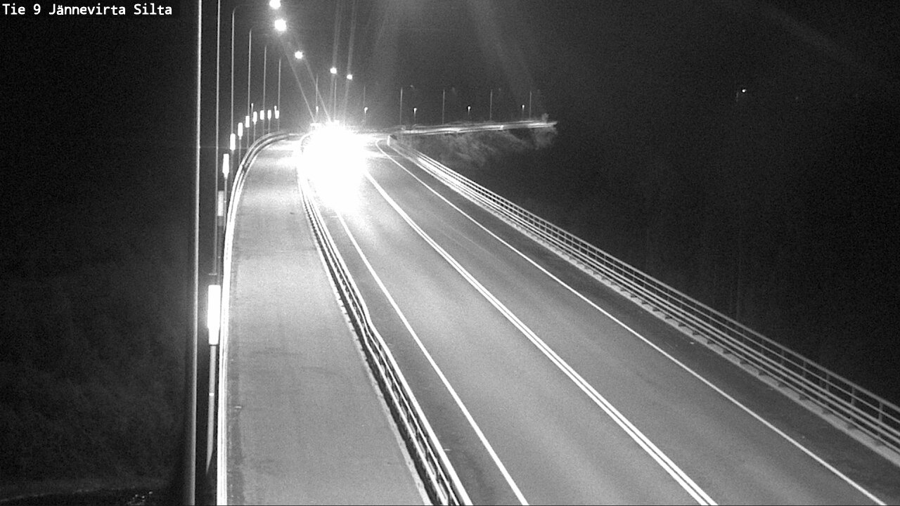 Weather Camera Image Road 9 Kuopio, Jännevirran silta, Kuopio, Pohjois-Savo