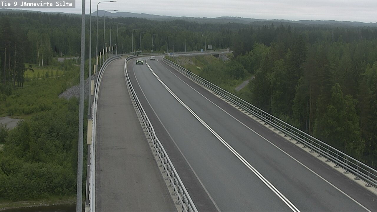 Kelikamerat Kuva Tie 9 Kuopio, Jännevirran silta, Kuopio, Pohjois-Savo
