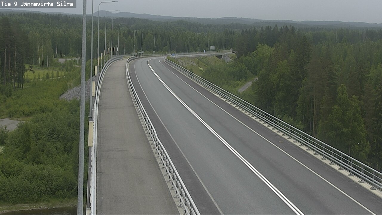 Kelikamerat Kuva Tie 9 Kuopio, Jännevirran silta, Kuopio, Pohjois-Savo