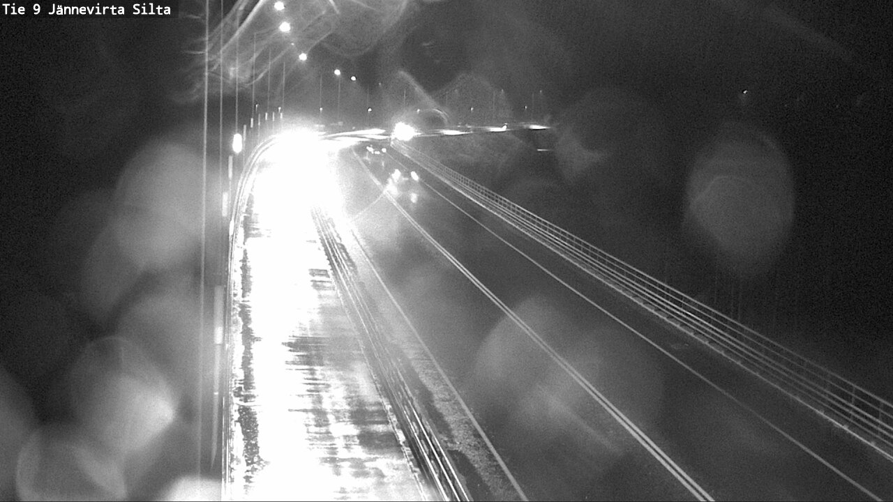 Weather Camera Image Väg 9 Kuopio, Jännevirran silta, Kuopio, Pohjois-Savo