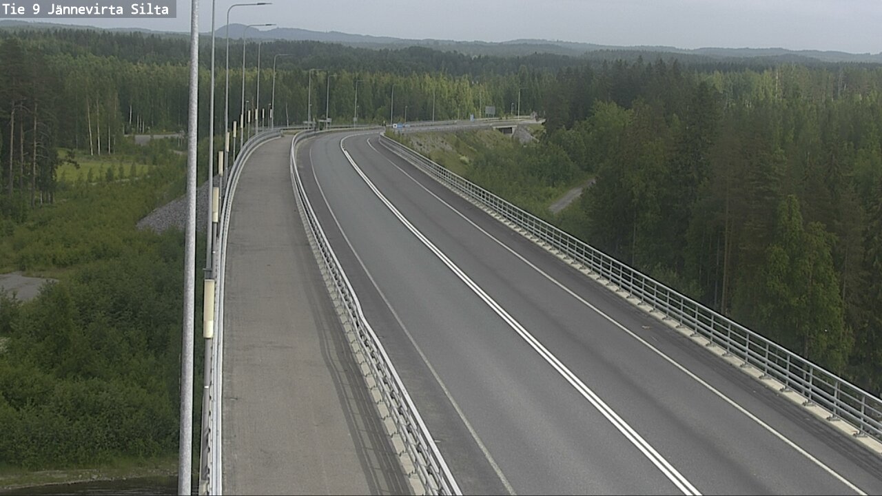 Kelikamerat Kuva Tie 9 Kuopio, Jännevirran silta, Kuopio, Pohjois-Savo