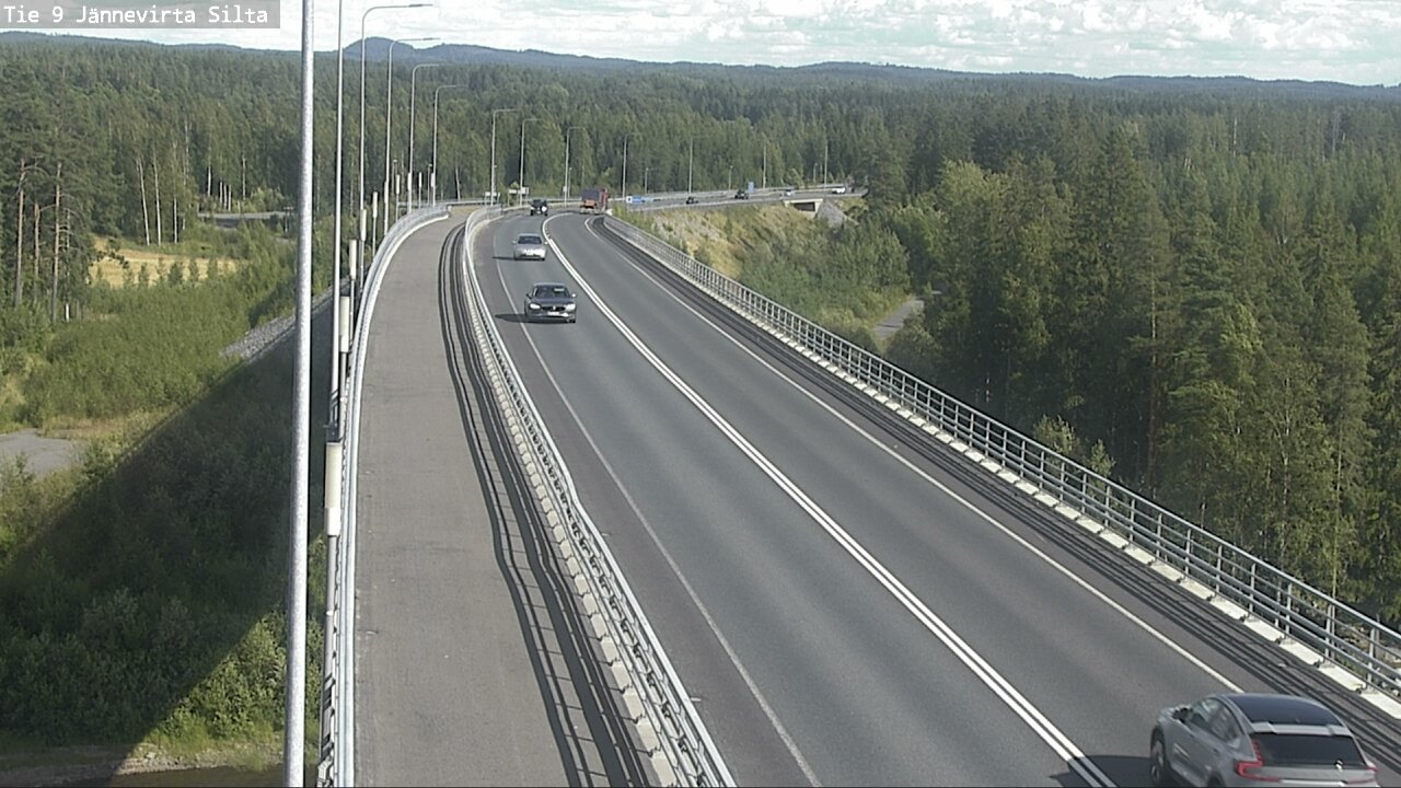Kelikamerat Kuva Tie 9 Kuopio, Jännevirran silta, Kuopio, Pohjois-Savo