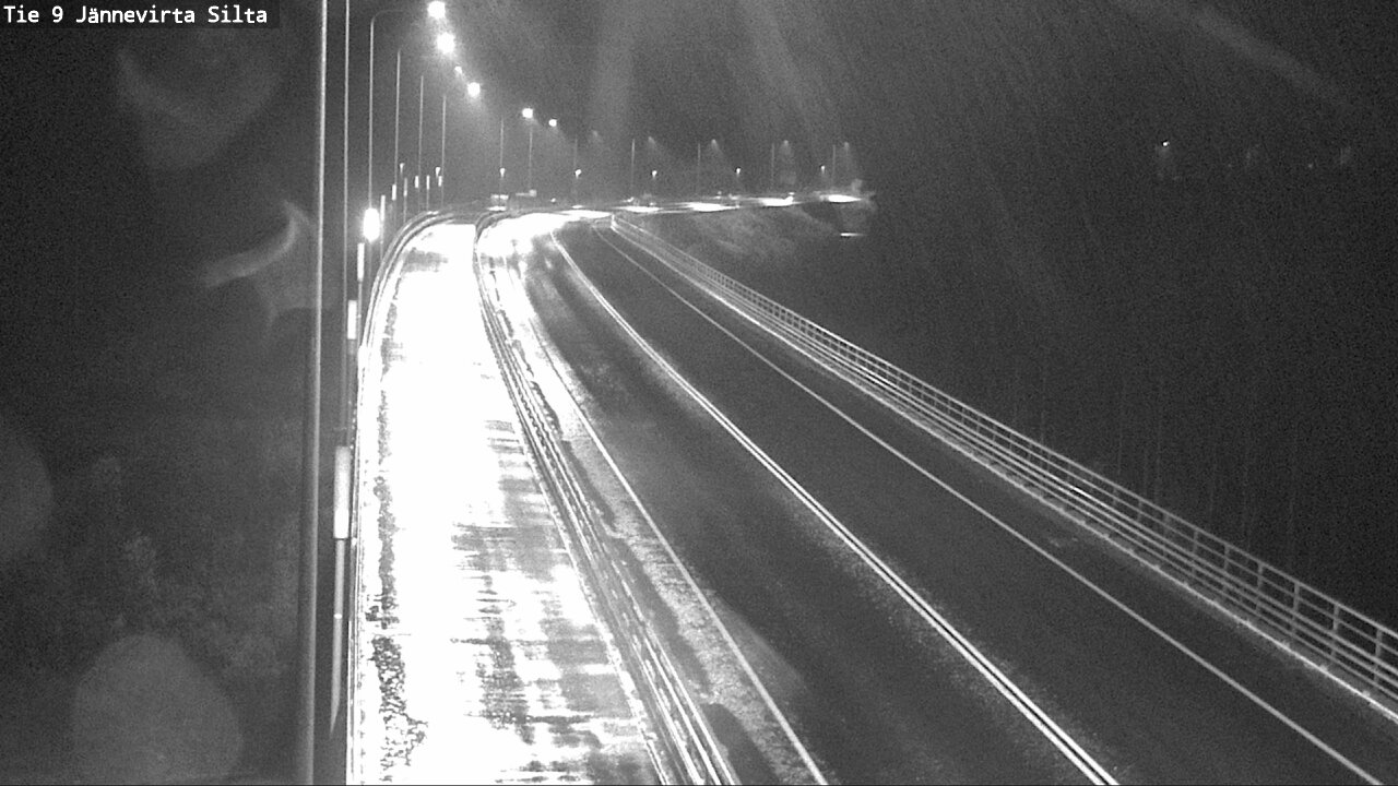 Weather Camera Image Väg 9 Kuopio, Jännevirran silta, Kuopio, Pohjois-Savo
