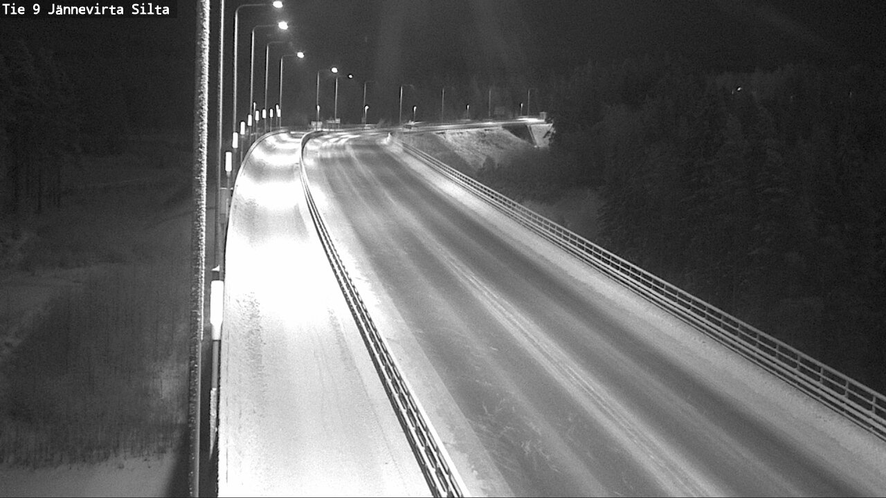 Weather Camera Image Väg 9 Kuopio, Jännevirran silta, Kuopio, Pohjois-Savo