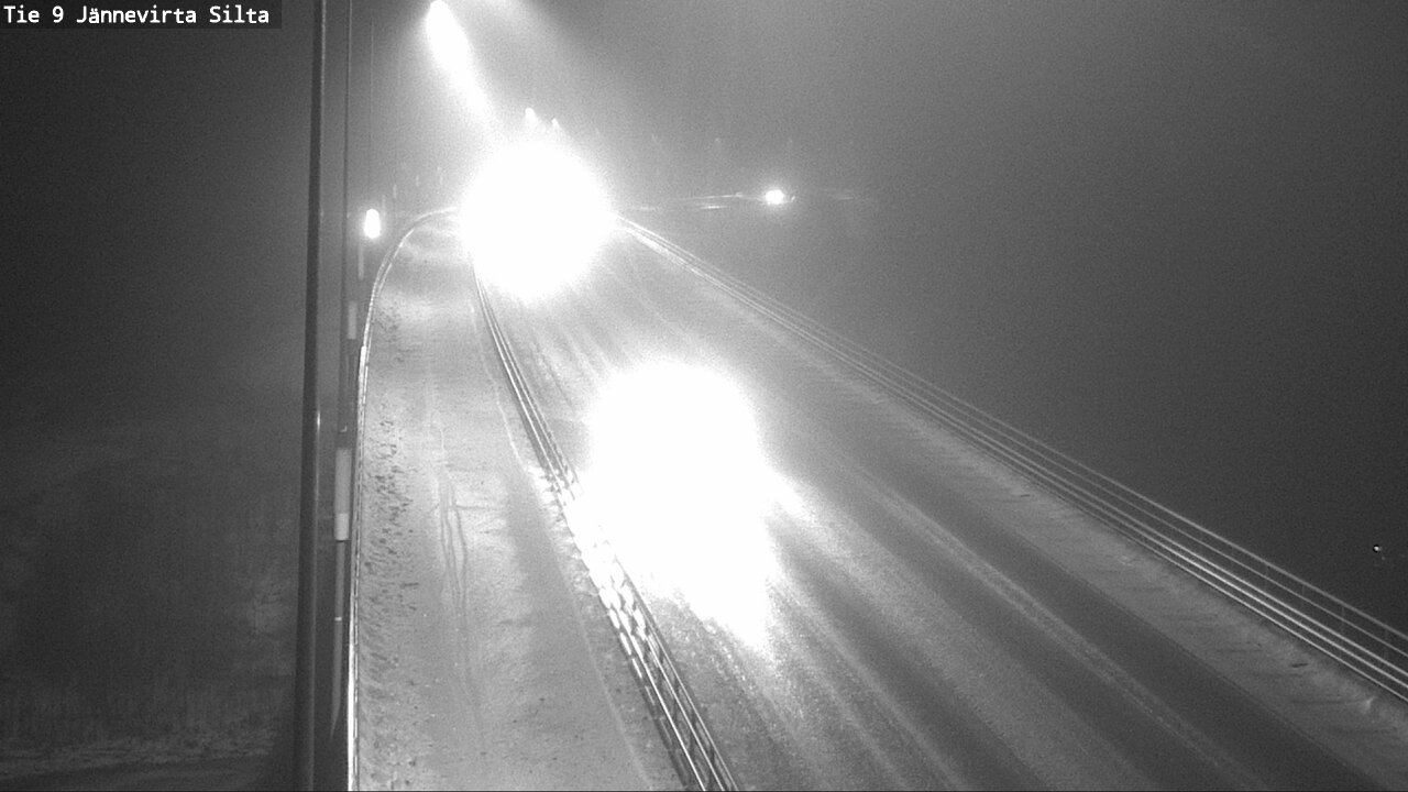 Weather Camera Image Road 9 Kuopio, Jännevirran silta, Kuopio, Pohjois-Savo