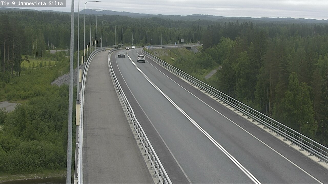 Kelikamerat Kuva Tie 9 Kuopio, Jännevirran silta, Kuopio, Pohjois-Savo