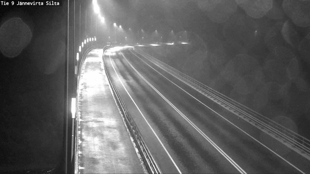 Weather Camera Image Road 9 Kuopio, Jännevirran silta, Kuopio, Pohjois-Savo
