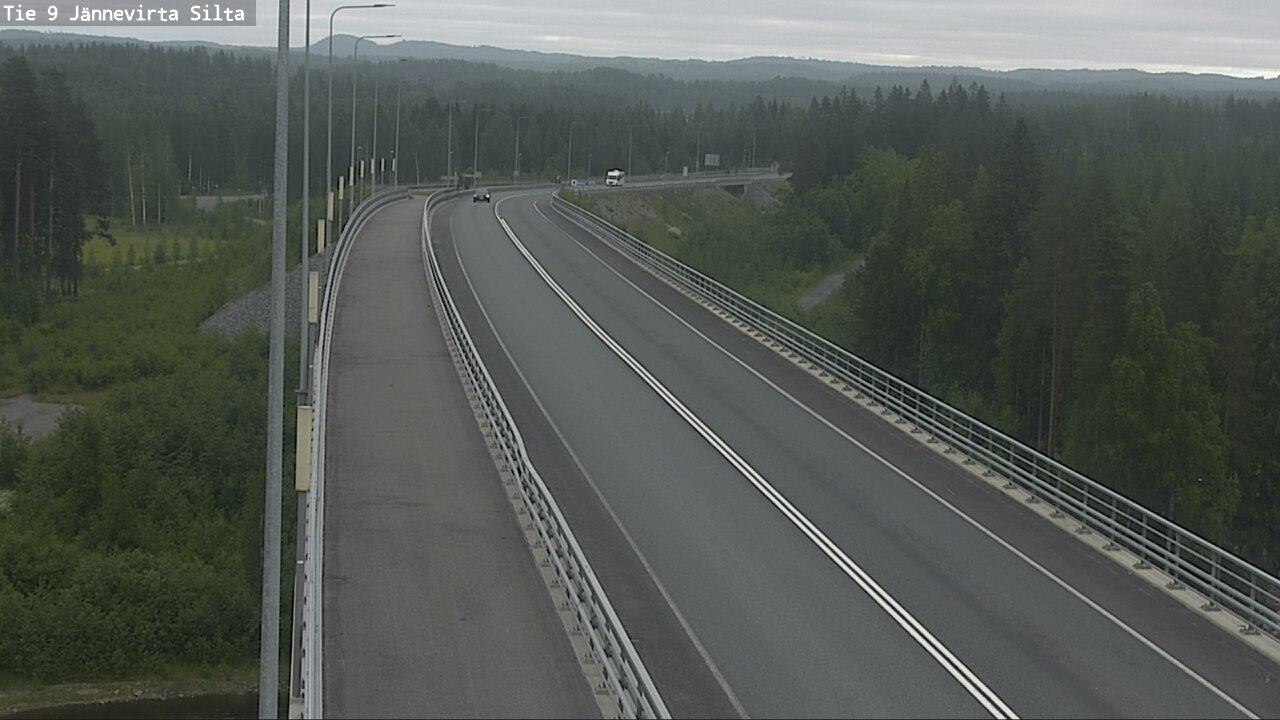 Kelikamerat Kuva Tie 9 Kuopio, Jännevirran silta, Kuopio, Pohjois-Savo