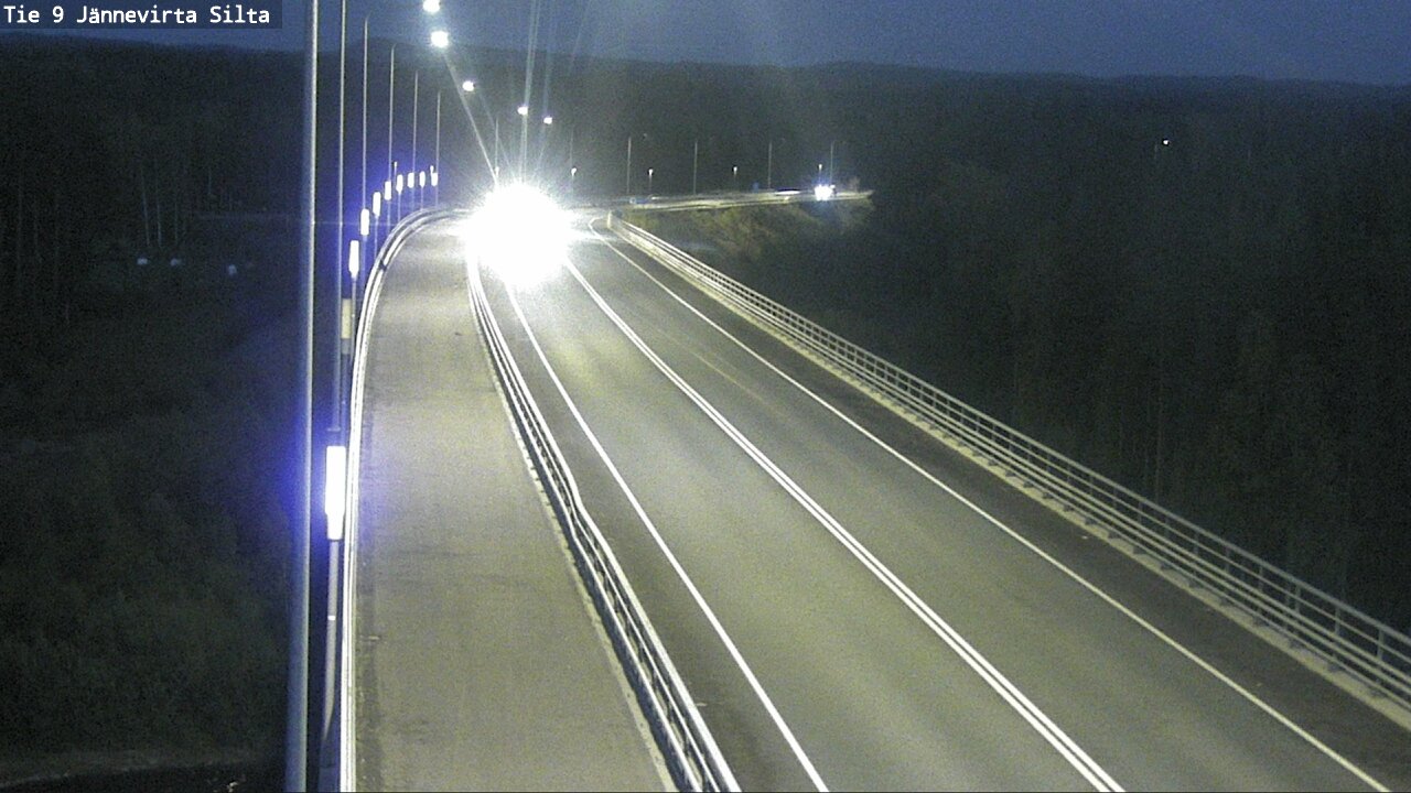 Weather Camera Image Road 9 Kuopio, Jännevirran silta, Kuopio, Pohjois-Savo