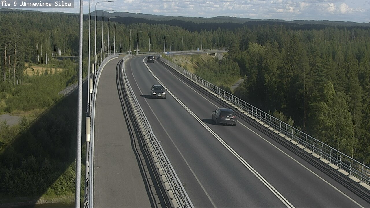 Kelikamerat Kuva Tie 9 Kuopio, Jännevirran silta, Kuopio, Pohjois-Savo