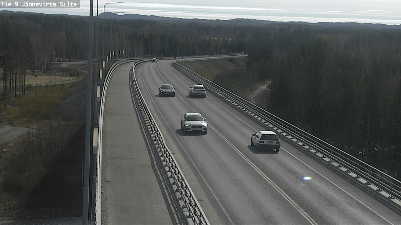 Kelikamerat Kuva Tie 9 Kuopio, Jännevirran silta, Kuopio, Pohjois-Savo