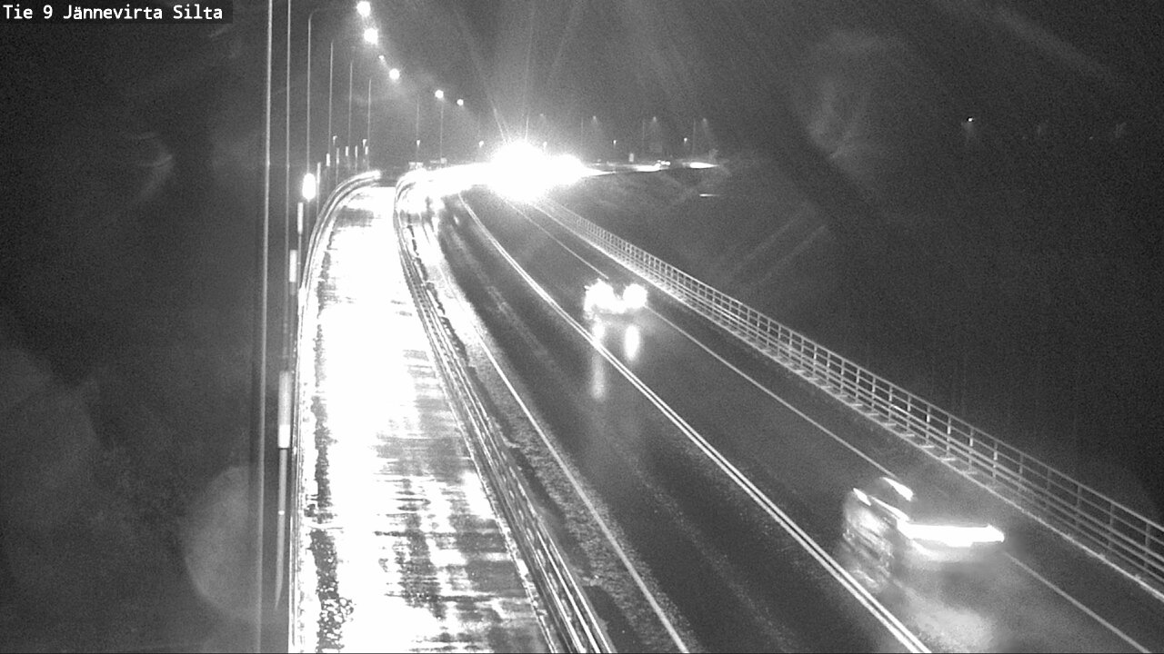 Weather Camera Image Väg 9 Kuopio, Jännevirran silta, Kuopio, Pohjois-Savo