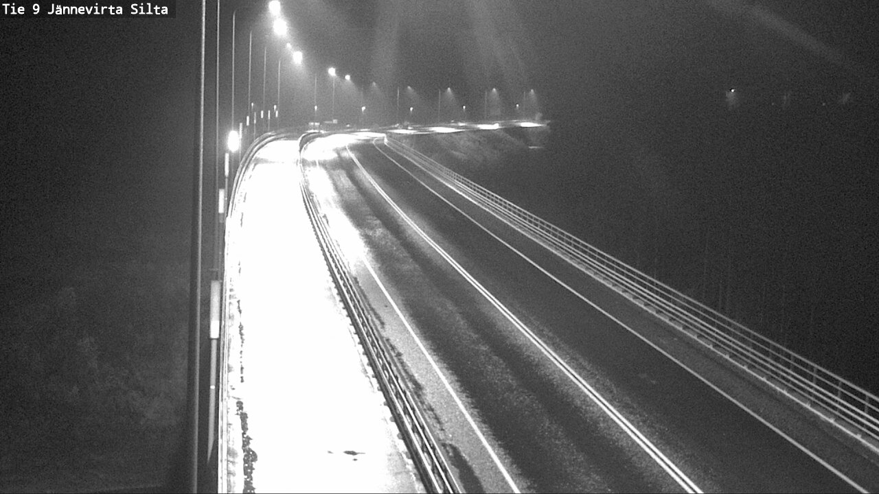 Weather Camera Image Road 9 Kuopio, Jännevirran silta, Kuopio, Pohjois-Savo