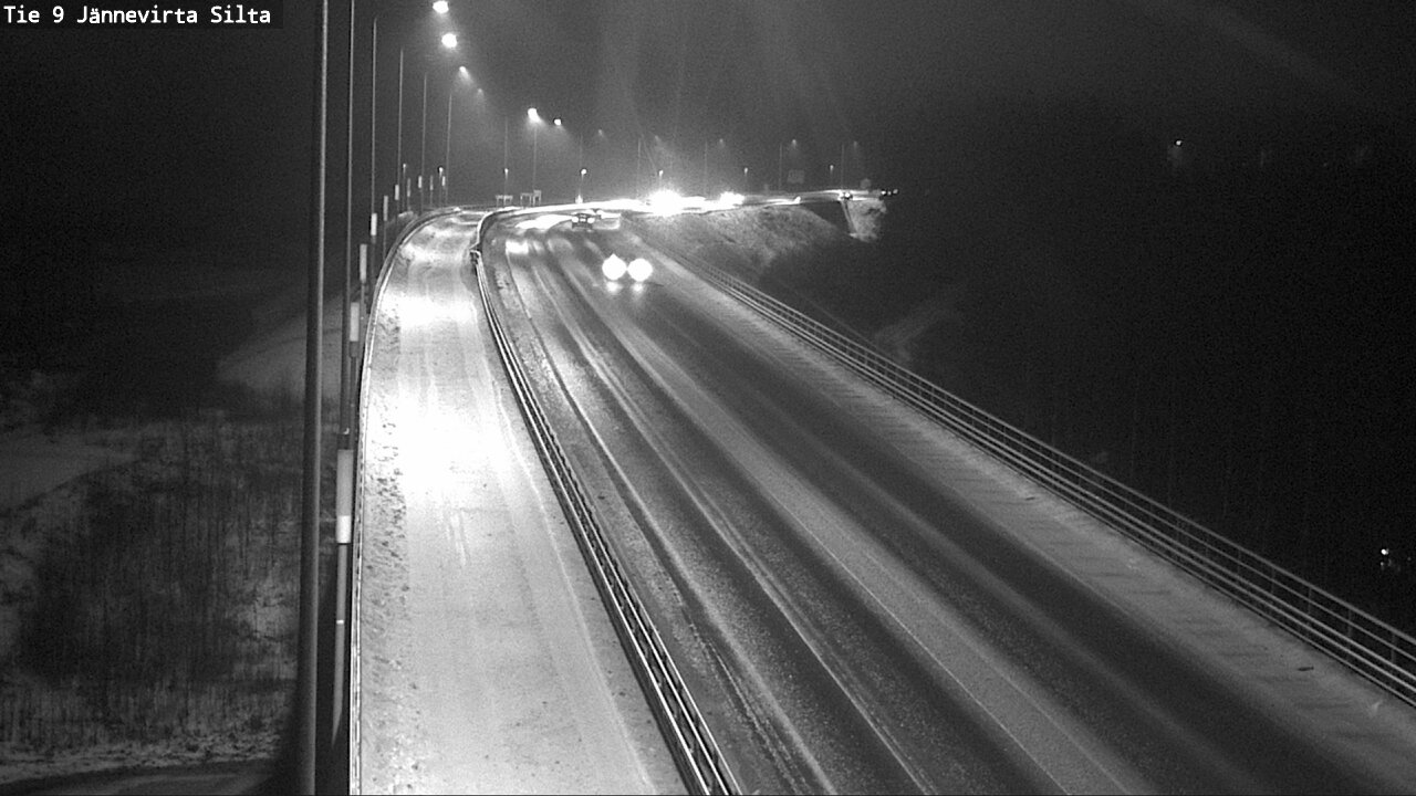 Weather Camera Image Road 9 Kuopio, Jännevirran silta, Kuopio, Pohjois-Savo