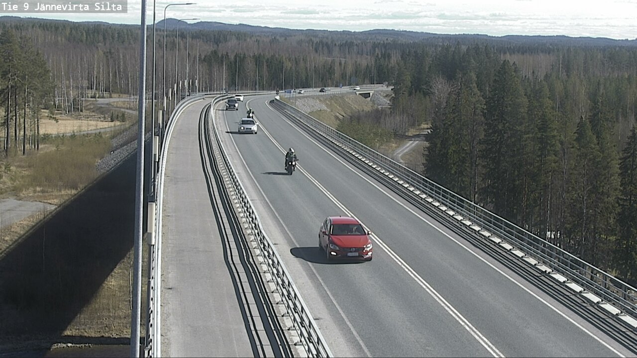 Kelikamerat Kuva Tie 9 Kuopio, Jännevirran silta, Kuopio, Pohjois-Savo