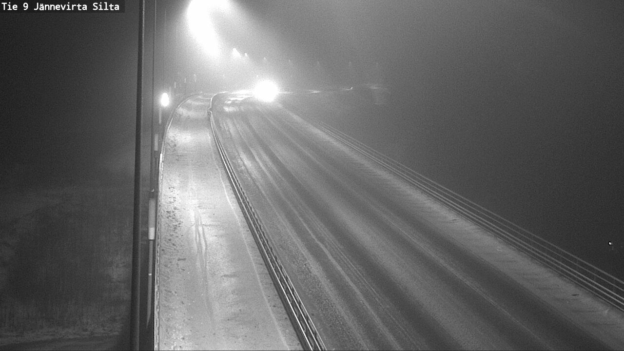 Weather Camera Image Road 9 Kuopio, Jännevirran silta, Kuopio, Pohjois-Savo