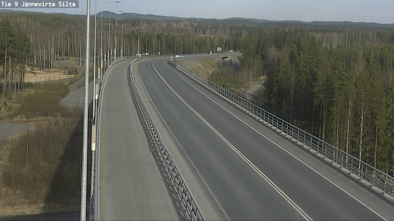 Kelikamerat Kuva Tie 9 Kuopio, Jännevirran silta, Kuopio, Pohjois-Savo