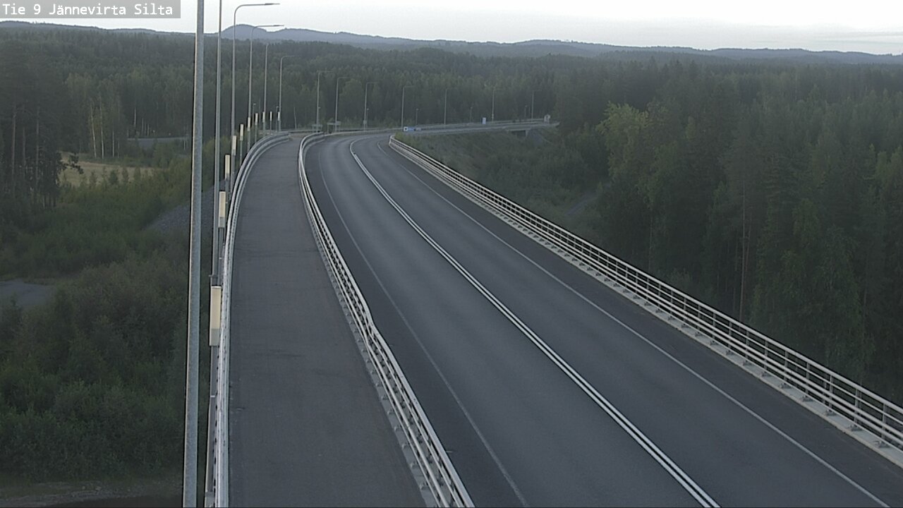 Kelikamerat Kuva Tie 9 Kuopio, Jännevirran silta, Kuopio, Pohjois-Savo