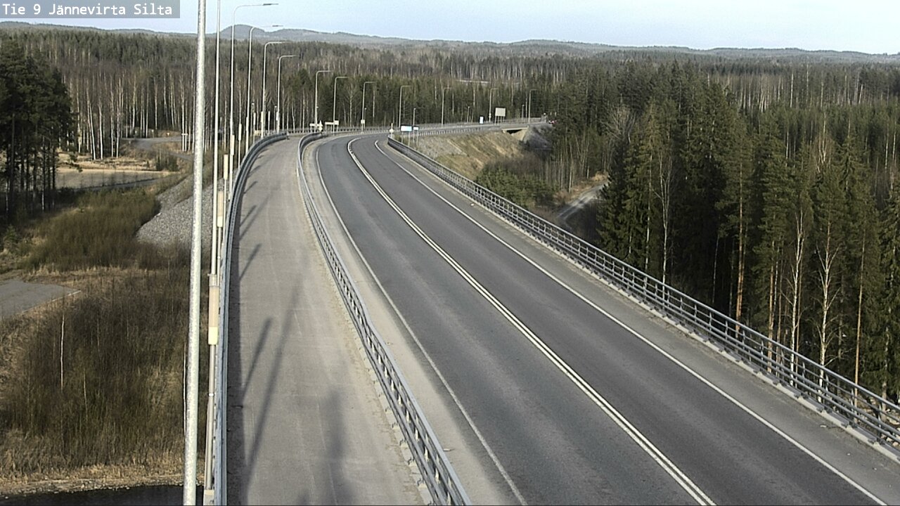 Kelikamerat Kuva Tie 9 Kuopio, Jännevirran silta, Kuopio, Pohjois-Savo