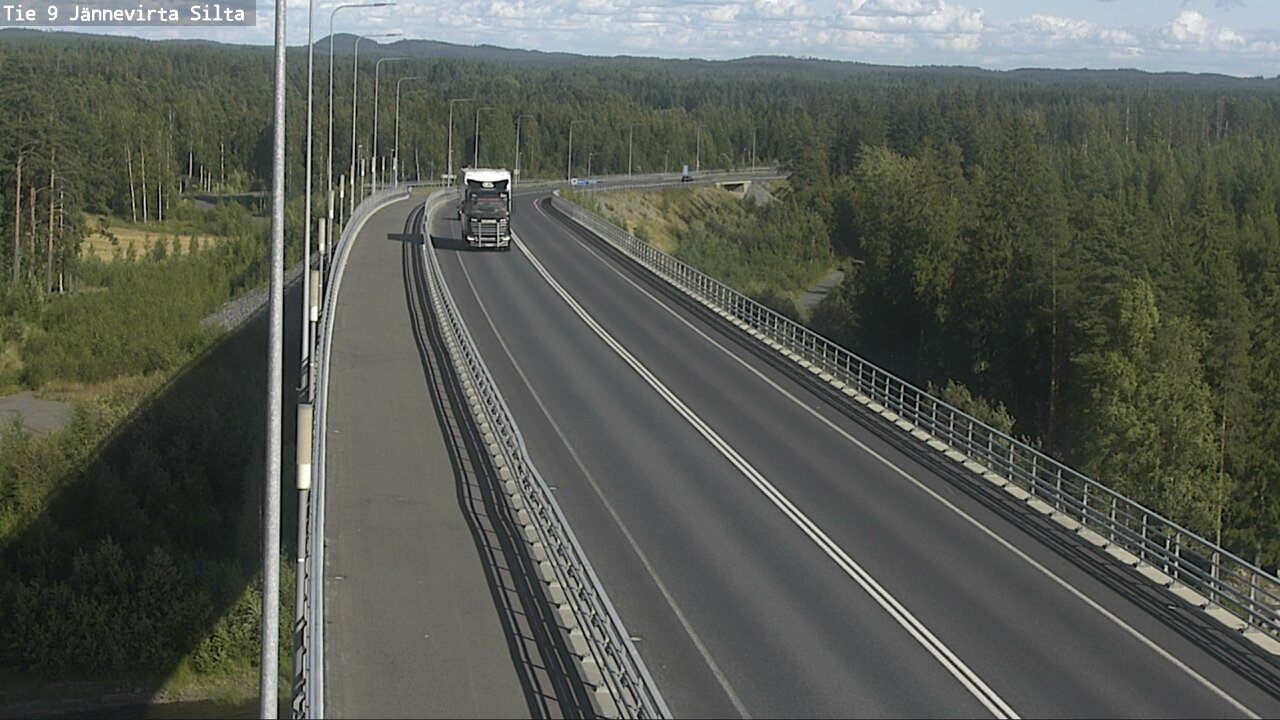 Kelikamerat Kuva Tie 9 Kuopio, Jännevirran silta, Kuopio, Pohjois-Savo