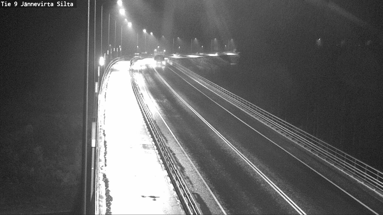 Weather Camera Image Road 9 Kuopio, Jännevirran silta, Kuopio, Pohjois-Savo