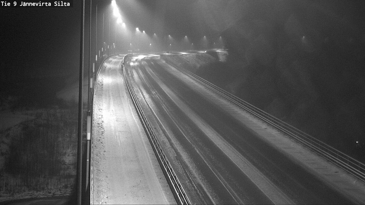 Weather Camera Image Road 9 Kuopio, Jännevirran silta, Kuopio, Pohjois-Savo