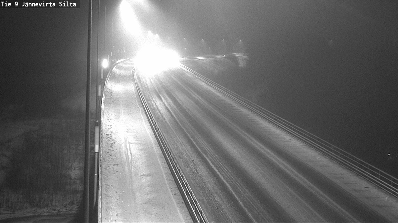 Weather Camera Image Road 9 Kuopio, Jännevirran silta, Kuopio, Pohjois-Savo