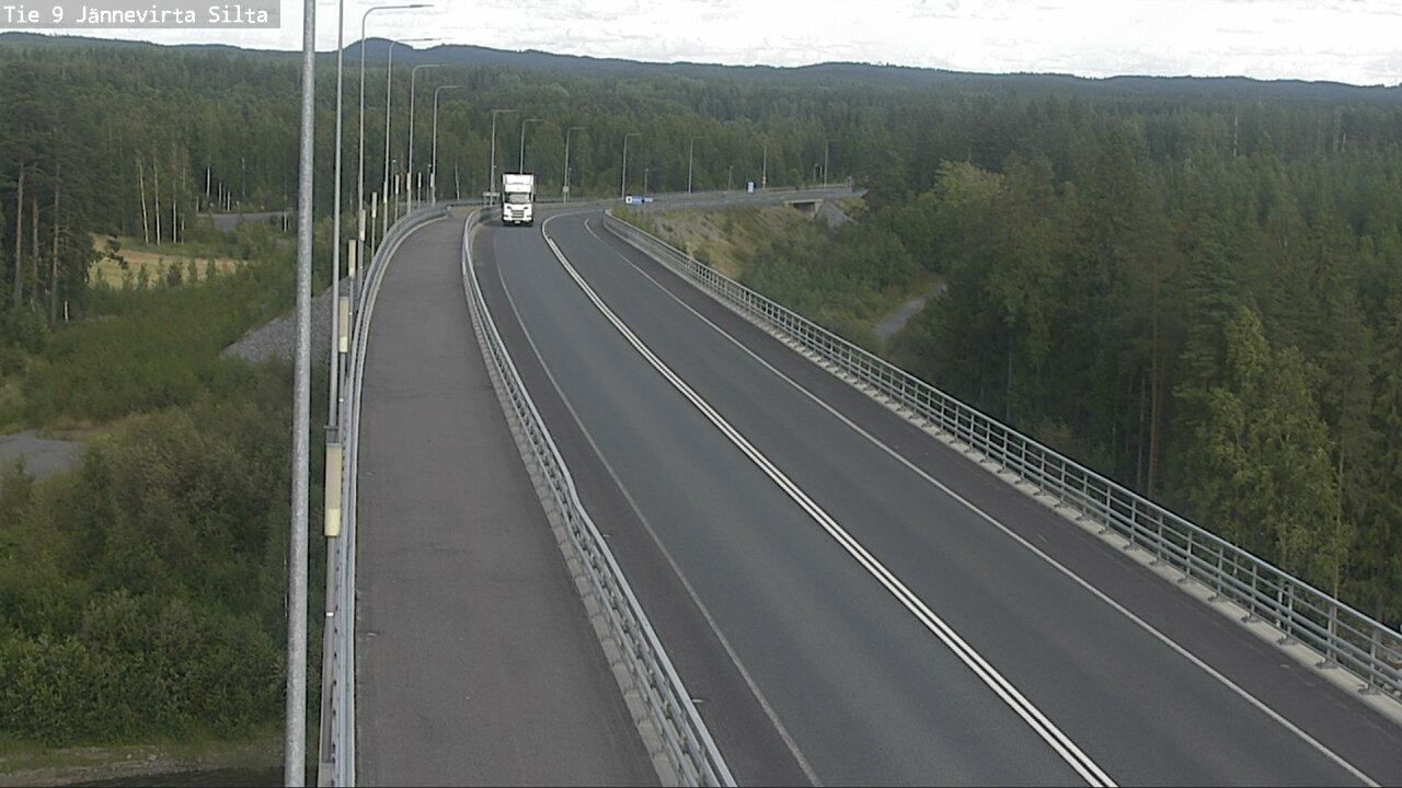 Kelikamerat Kuva Tie 9 Kuopio, Jännevirran silta, Kuopio, Pohjois-Savo