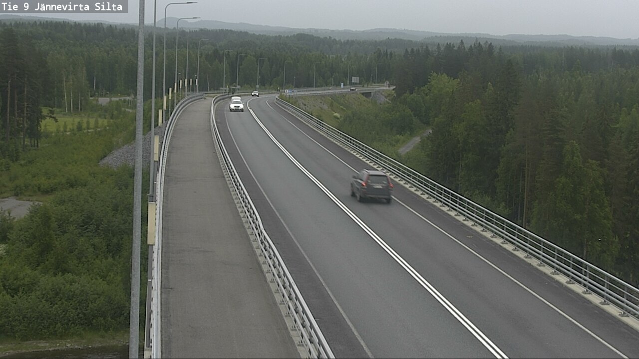 Kelikamerat Kuva Tie 9 Kuopio, Jännevirran silta, Kuopio, Pohjois-Savo