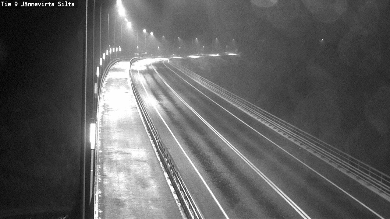 Weather Camera Image Road 9 Kuopio, Jännevirran silta, Kuopio, Pohjois-Savo