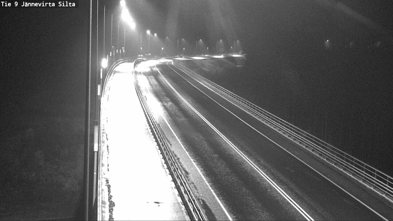 Weather Camera Image Road 9 Kuopio, Jännevirran silta, Kuopio, Pohjois-Savo
