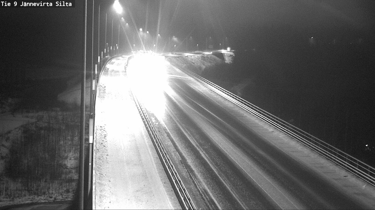 Weather Camera Image Road 9 Kuopio, Jännevirran silta, Kuopio, Pohjois-Savo