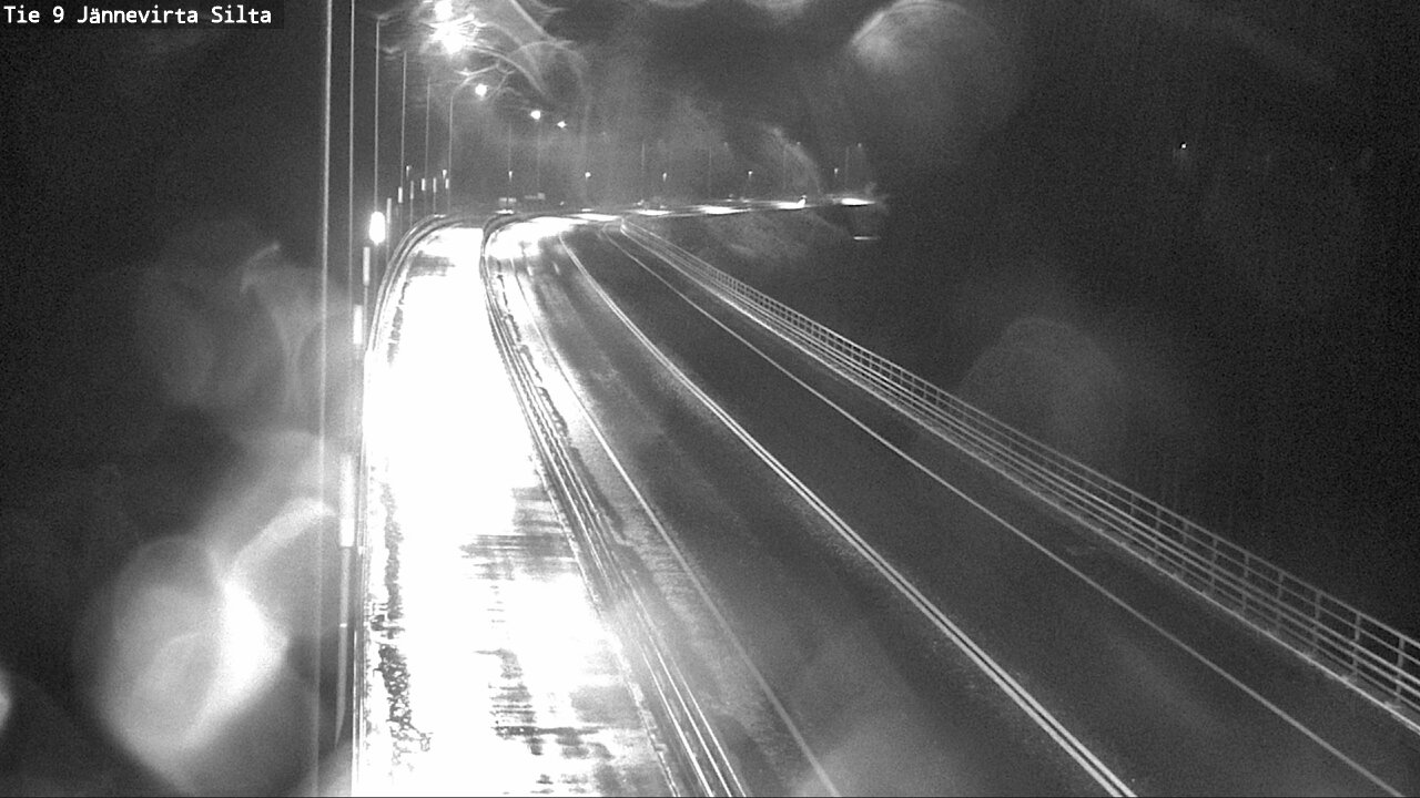 Weather Camera Image Väg 9 Kuopio, Jännevirran silta, Kuopio, Pohjois-Savo