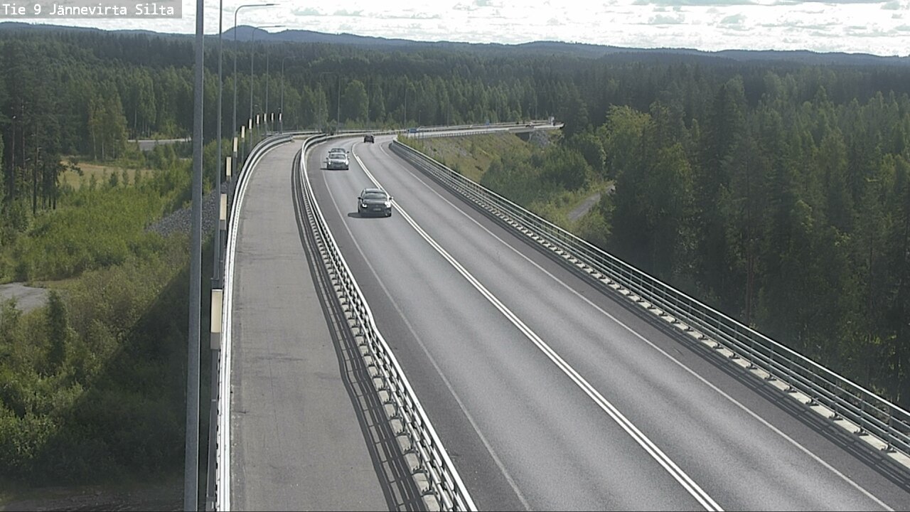 Kelikamerat Kuva Tie 9 Kuopio, Jännevirran silta, Kuopio, Pohjois-Savo