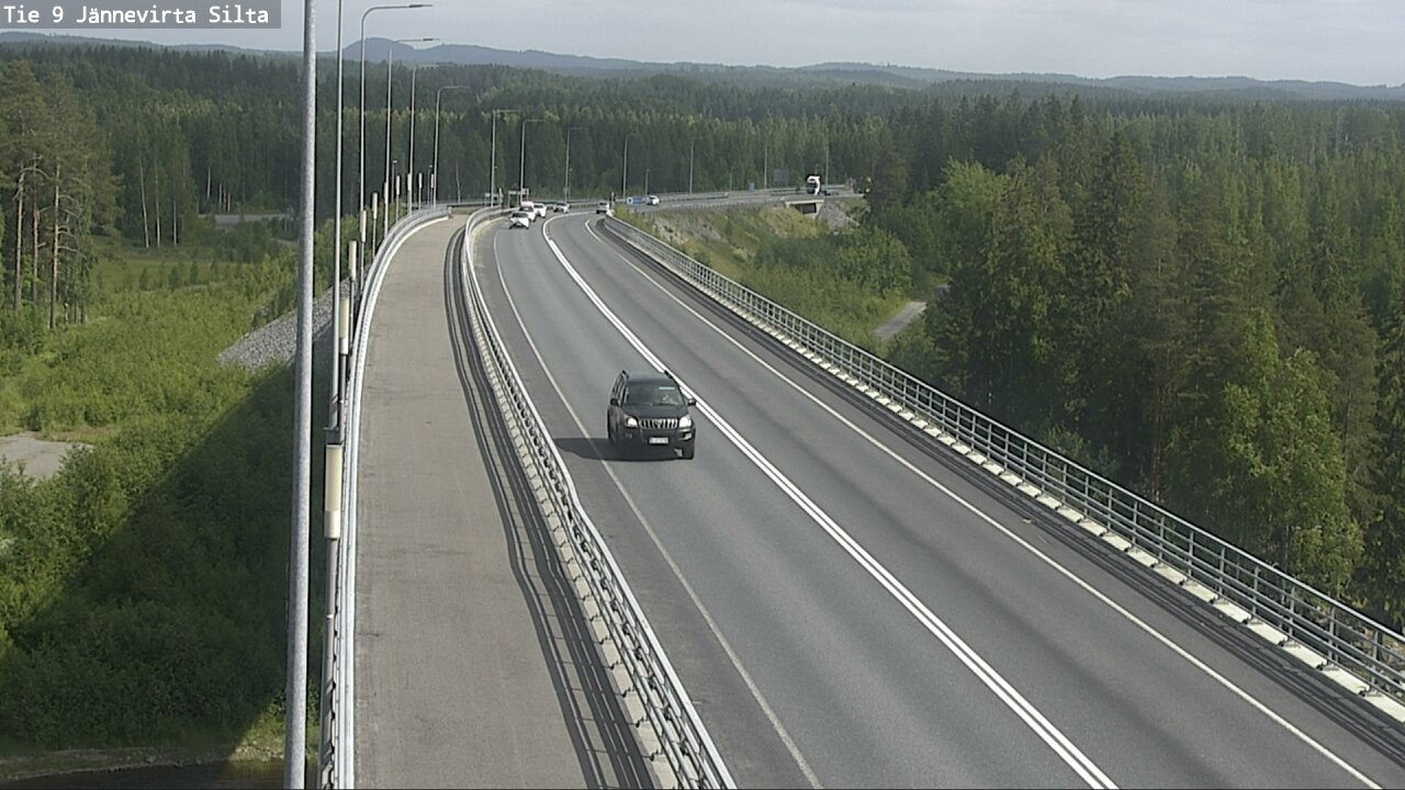 Kelikamerat Kuva Tie 9 Kuopio, Jännevirran silta, Kuopio, Pohjois-Savo