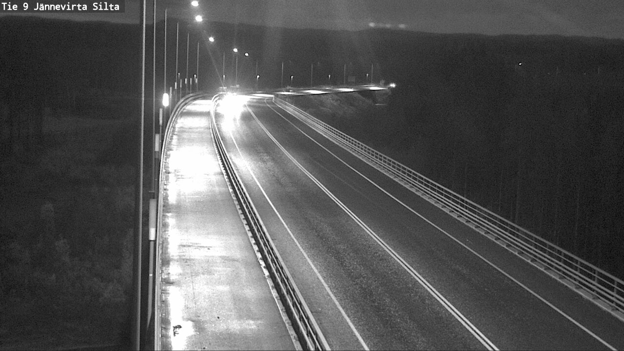 Weather Camera Image Väg 9 Kuopio, Jännevirran silta, Kuopio, Pohjois-Savo