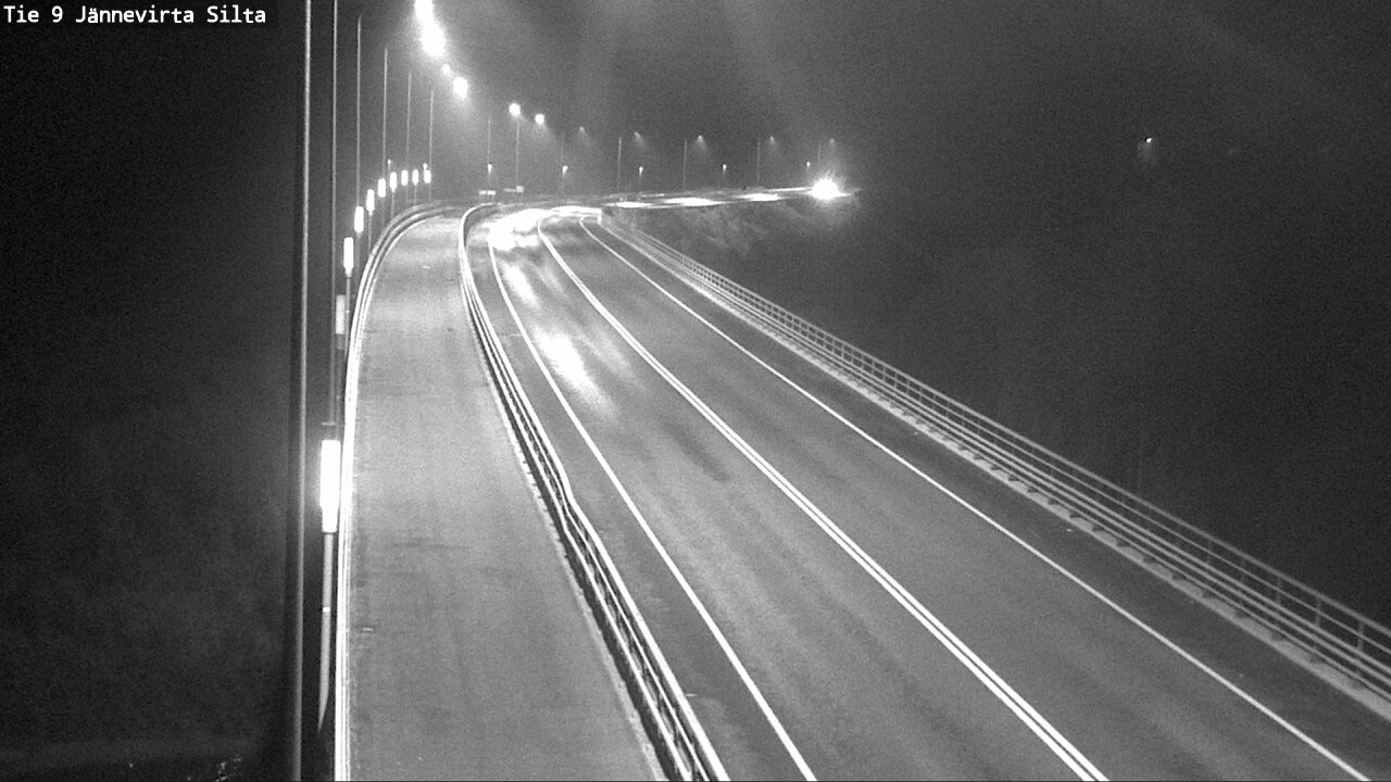 Weather Camera Image Road 9 Kuopio, Jännevirran silta, Kuopio, Pohjois-Savo