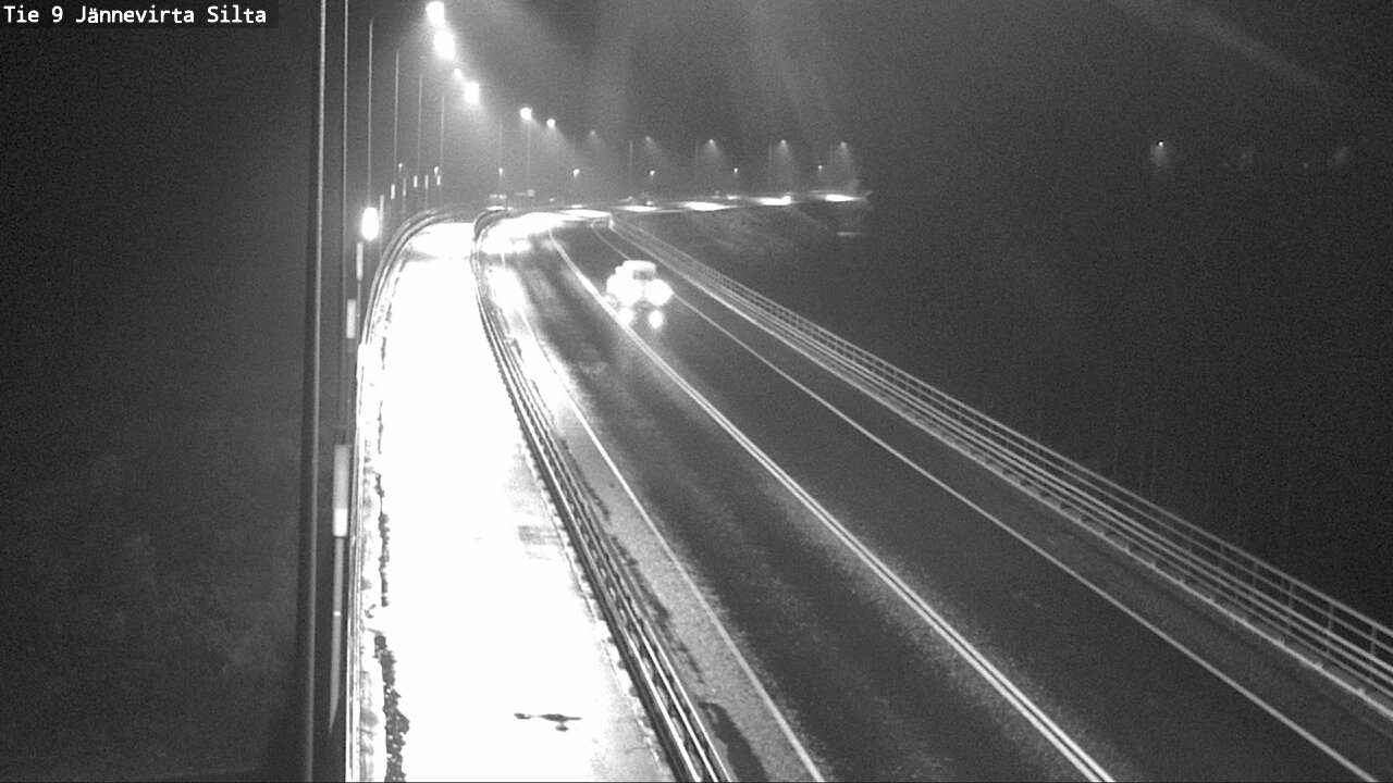 Weather Camera Image Road 9 Kuopio, Jännevirran silta, Kuopio, Pohjois-Savo