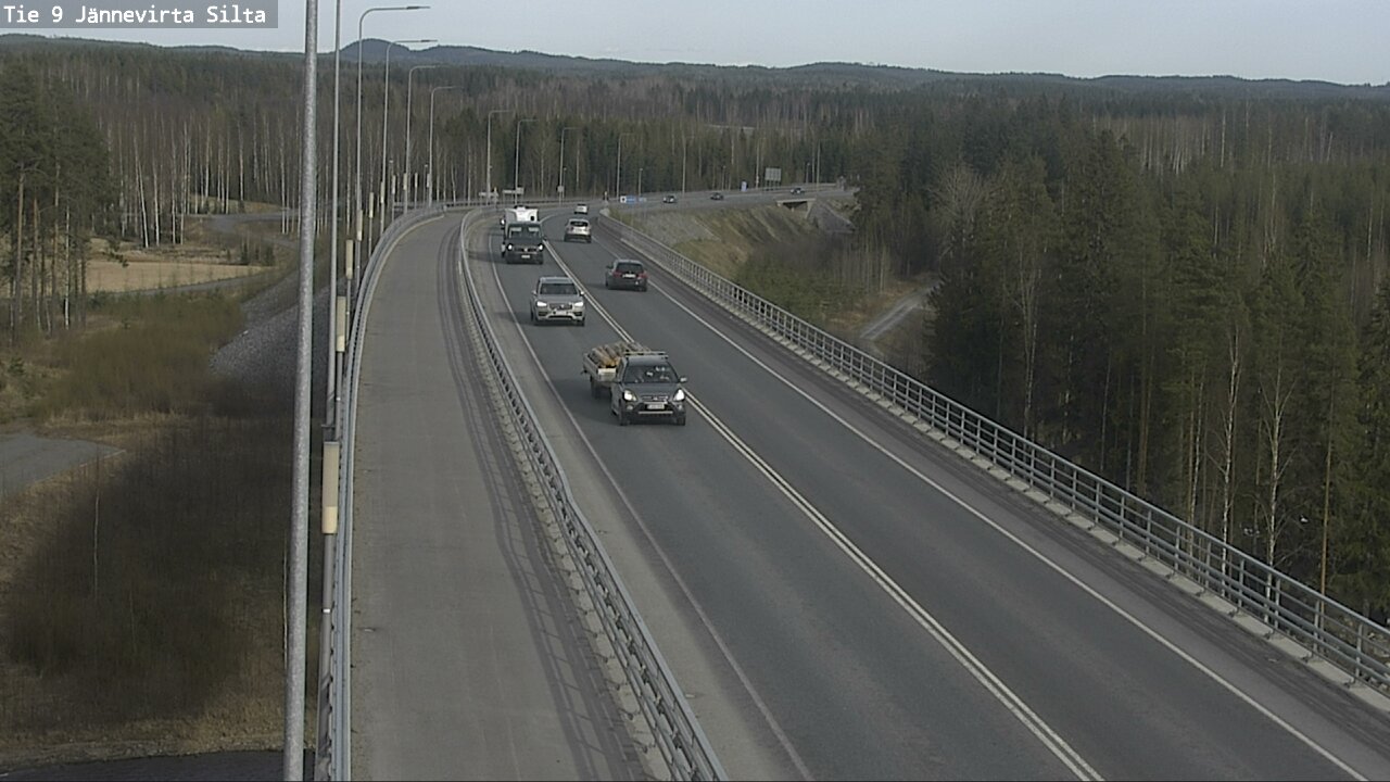 Kelikamerat Kuva Tie 9 Kuopio, Jännevirran silta, Kuopio, Pohjois-Savo