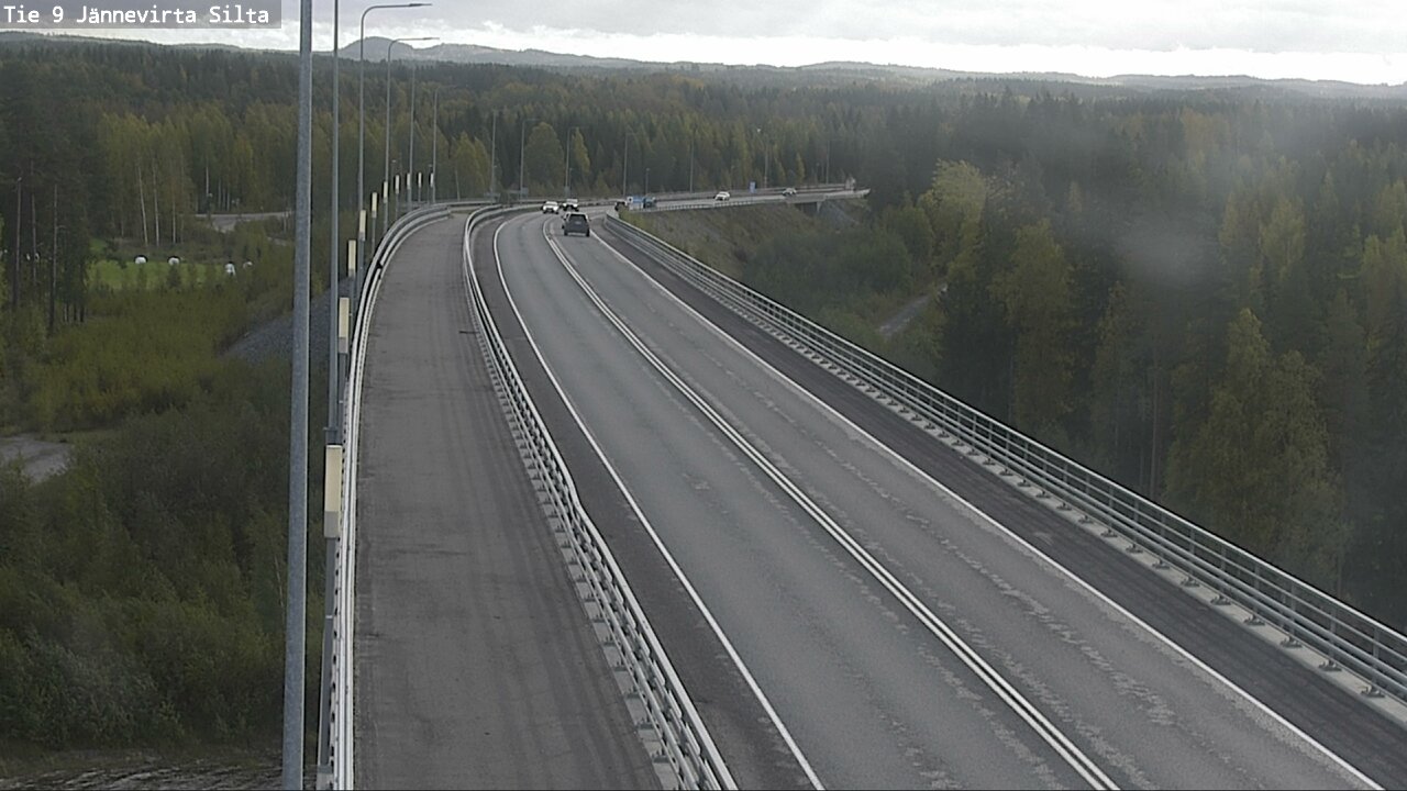 Kelikamerat Kuva Tie 9 Kuopio, Jännevirran silta, Kuopio, Pohjois-Savo
