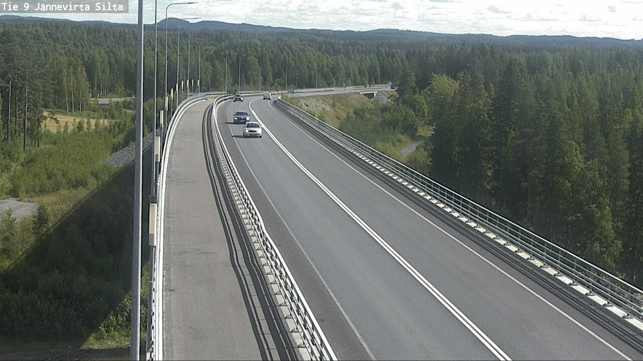 Kelikamerat Kuva Tie 9 Kuopio, Jännevirran silta, Kuopio, Pohjois-Savo