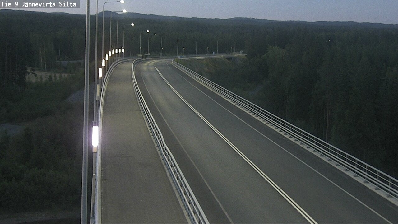 Kelikamerat Kuva Tie 9 Kuopio, Jännevirran silta, Kuopio, Pohjois-Savo