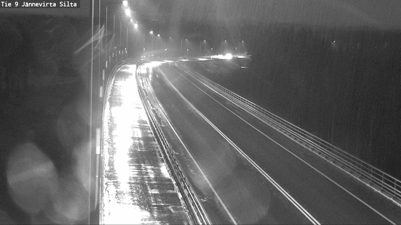 Weather Camera Image Väg 9 Kuopio, Jännevirran silta, Kuopio, Pohjois-Savo