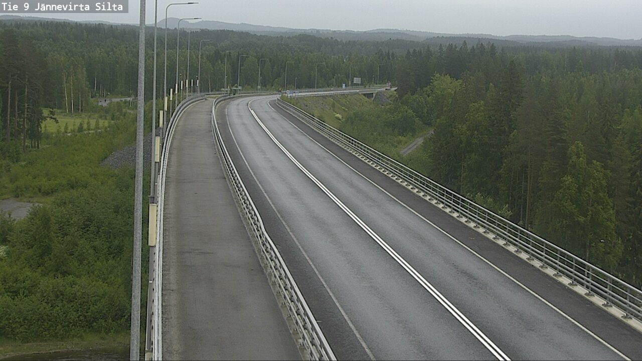 Kelikamerat Kuva Tie 9 Kuopio, Jännevirran silta, Kuopio, Pohjois-Savo