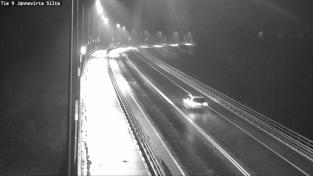 Weather Camera Image Road 9 Kuopio, Jännevirran silta, Kuopio, Pohjois-Savo