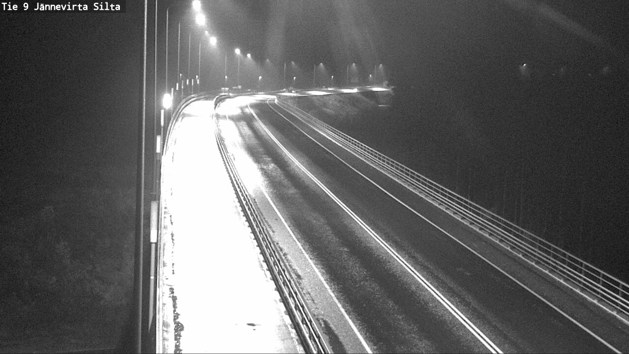 Weather Camera Image Road 9 Kuopio, Jännevirran silta, Kuopio, Pohjois-Savo