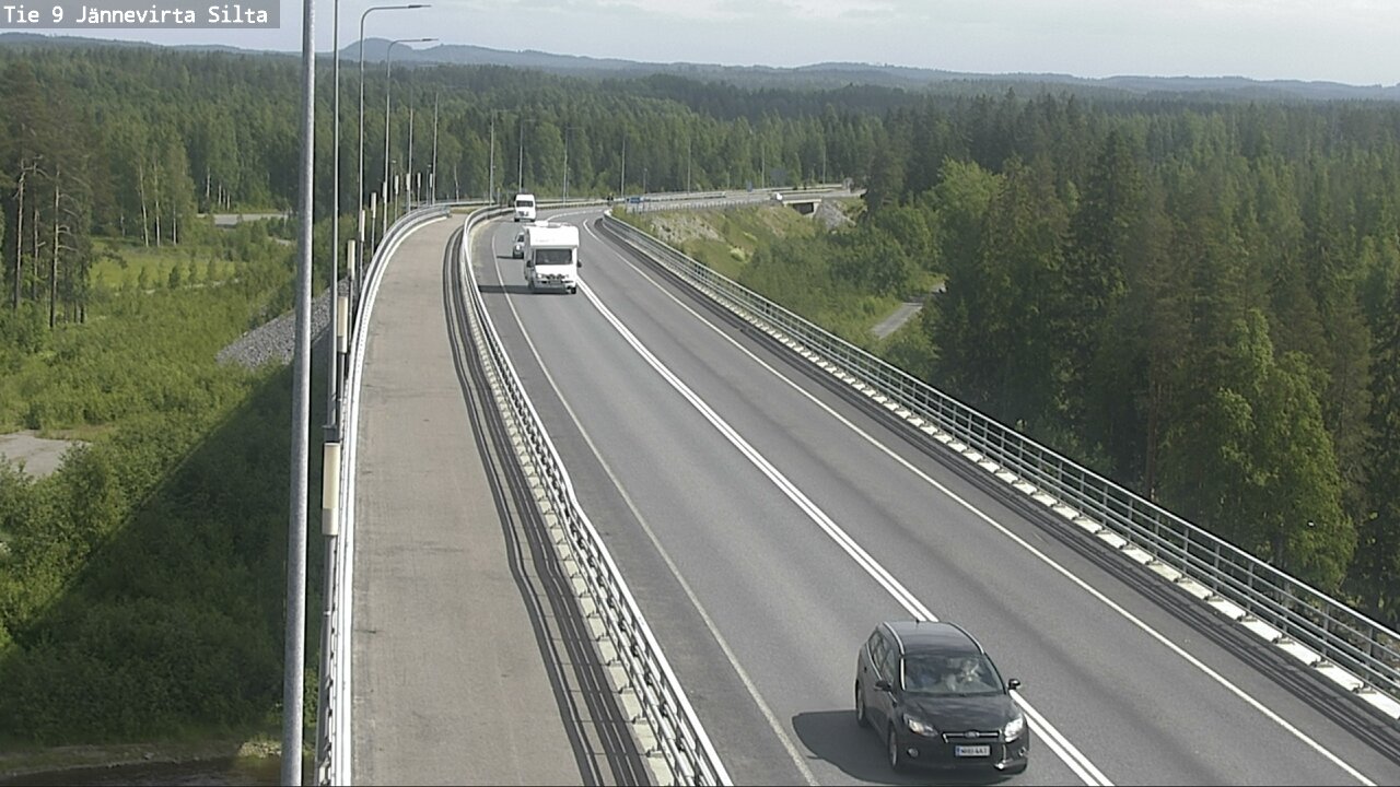 Kelikamerat Kuva Tie 9 Kuopio, Jännevirran silta, Kuopio, Pohjois-Savo