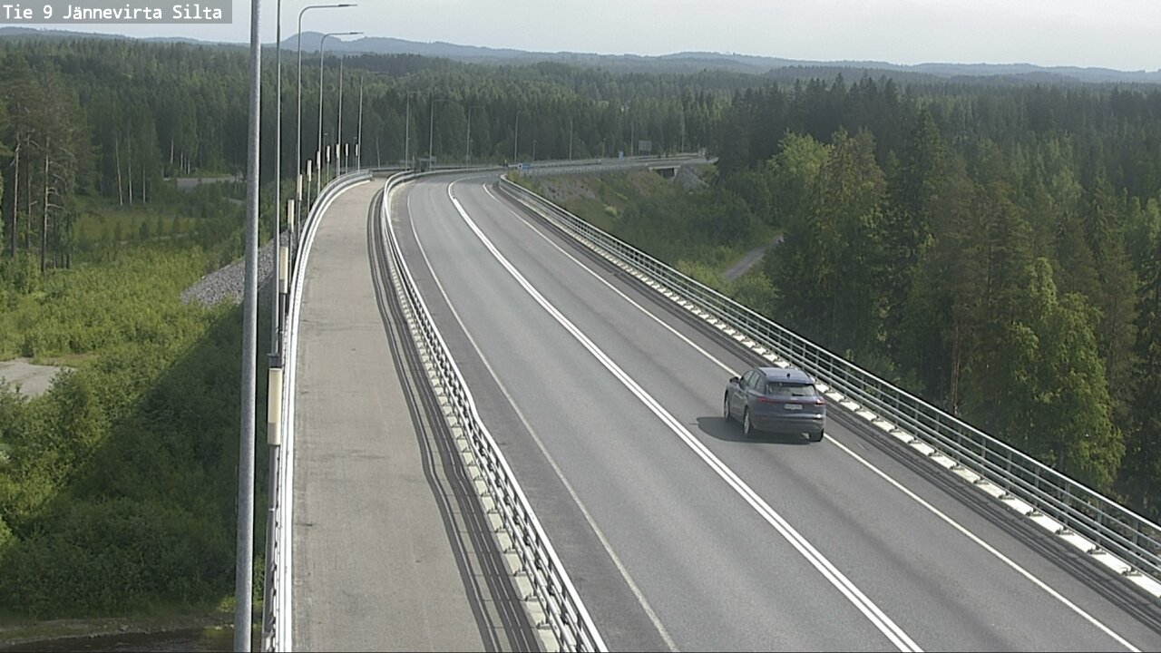 Kelikamerat Kuva Tie 9 Kuopio, Jännevirran silta, Kuopio, Pohjois-Savo